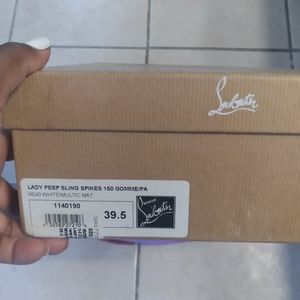 Christian Loubputin Spiked Heels